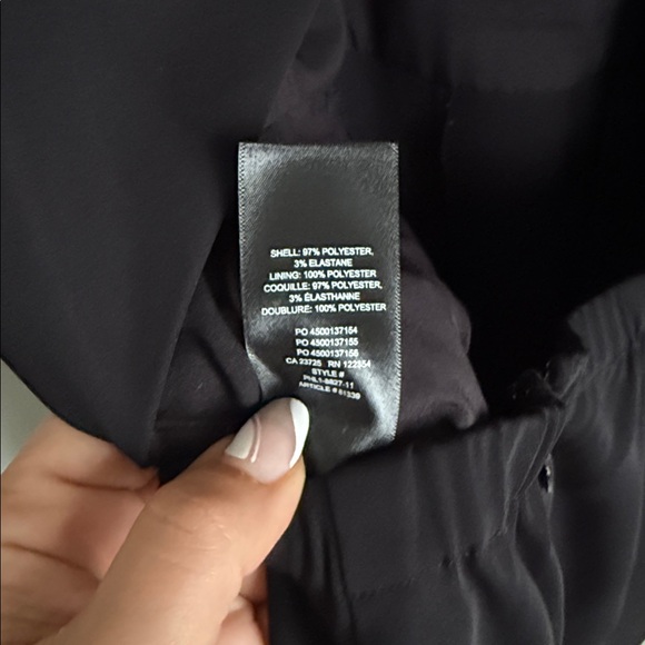 Babaton Aritzia Classic Black Sleeveless Jumpsuit - Picture 6 of 7